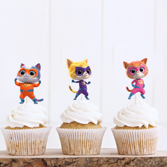 Super Kitties Temalı Kürdan Set