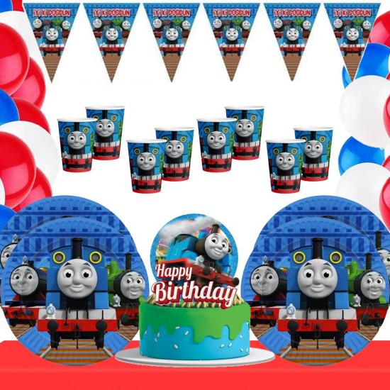 Tren Thomas Konseptli 16 kişilik Parti Seti