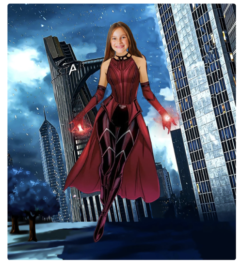 Wanda Scarlet Witch Poster - Kişiye Özel