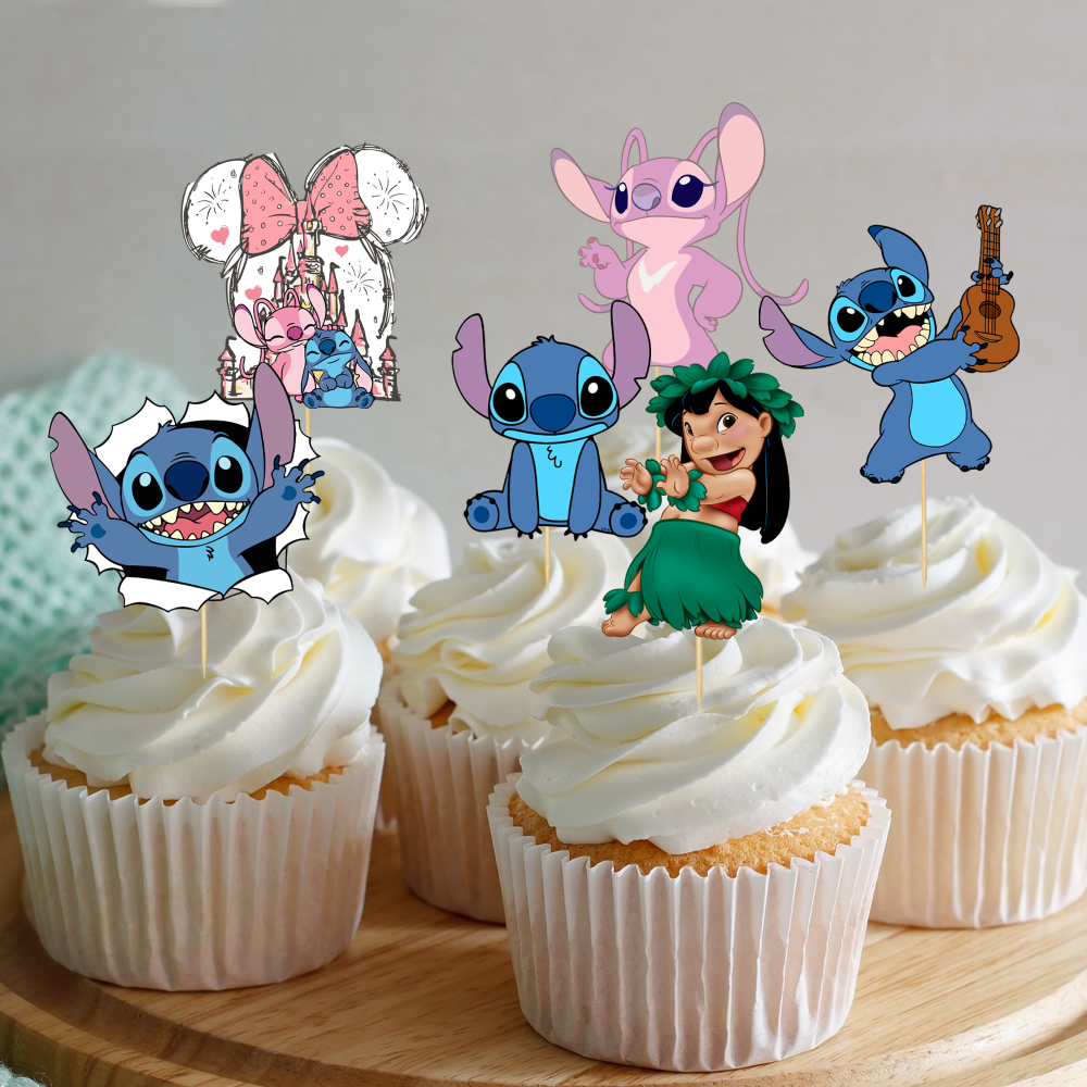 Stitch Temalı Kürdan 6’lı