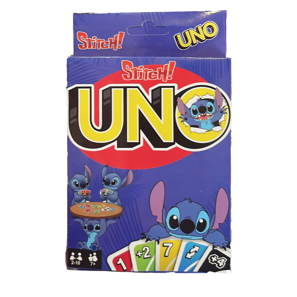 Stitch Temalı Hediyelik Uno Kart