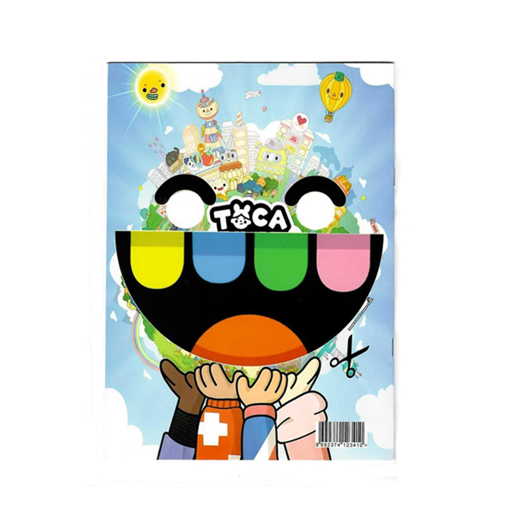 Toca Boca Life World Konsepti Boyama Kitabı