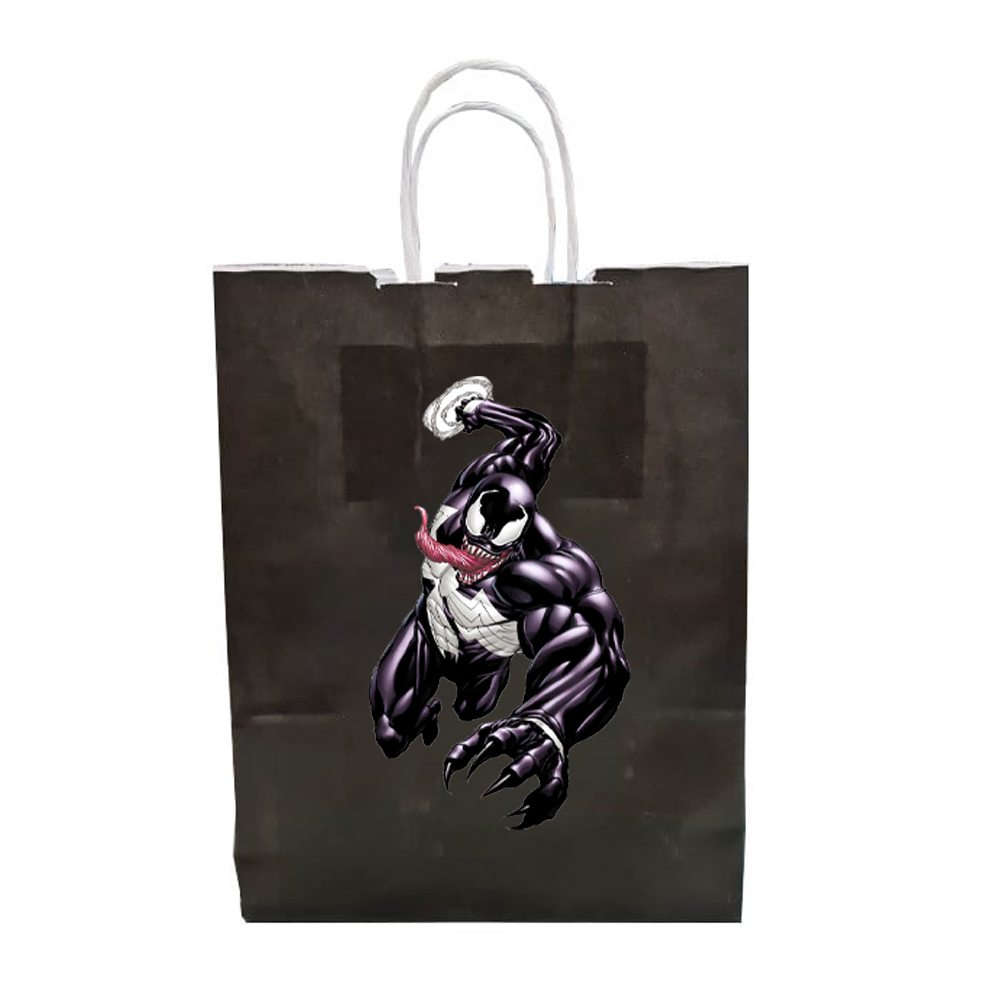 Venom Konsepti Karton Hediye Çantası
